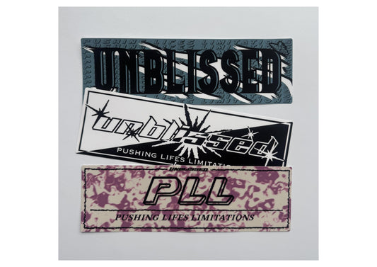 Unblissed Slap Sticker Variety Pack